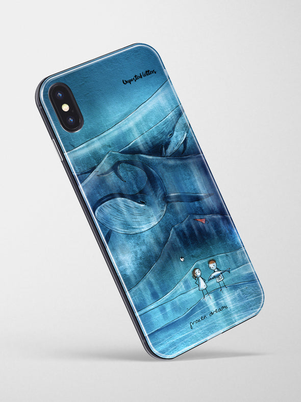 Premium Glass Phone Case - 'Frozen Dreams'