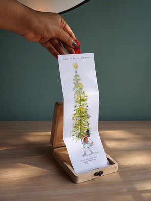 Wish in a box - Merry Xmas & Happy New year