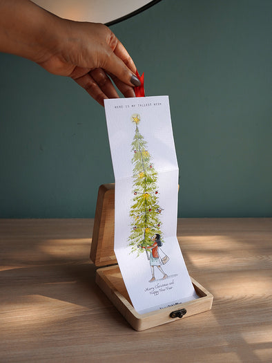 Wish in a box - Merry Xmas & Happy New year