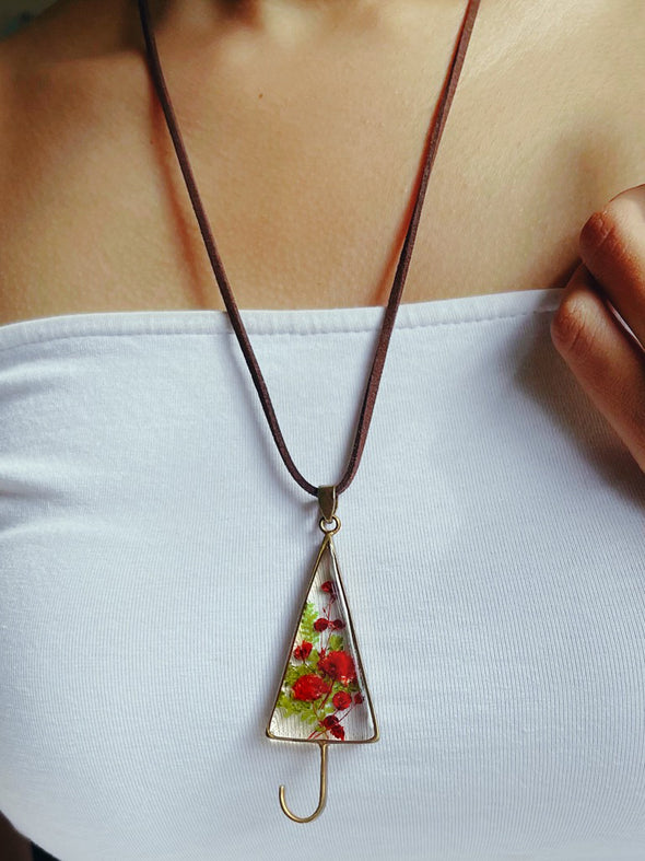 Classic Umbrella  Necklace