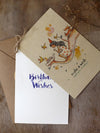 Wishing Card - Print on Wood - Make a wish (B'day) - Unposted Letters Store - 4
