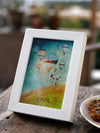 Framed Mini Art - Present Tense - Unposted Letters Store - 1