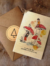 Wishing Card - Print on Wood - Our world - Unposted Letters Store - 1