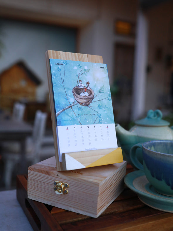 Art Calendar + Wish in a Box 'Just Fly'