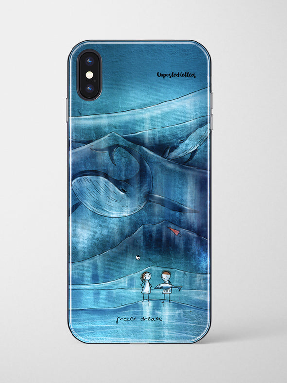 Premium Glass Phone Case - 'Frozen Dreams'