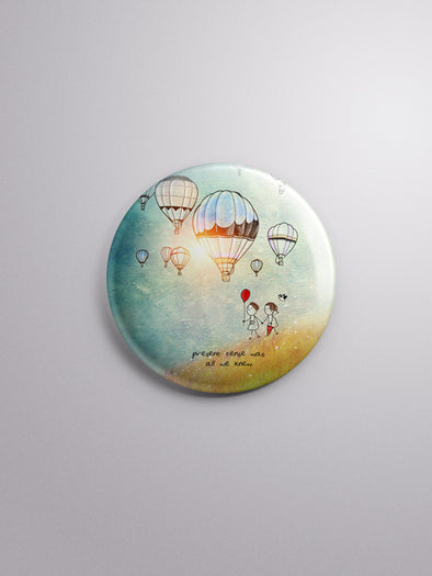 Illustrated Badge - 'Present tense'