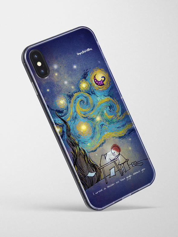 Premium Glass Phone Case - 'Van Gogh'