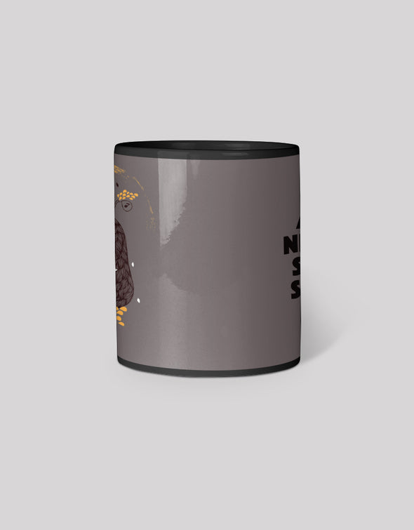 Black Coffee Mug - All I need is space II