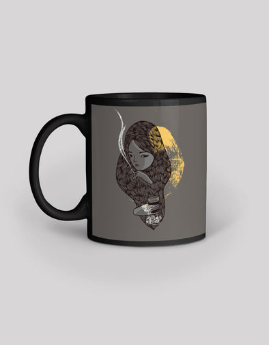 Black Coffee Mug - Bruised But Not Broken